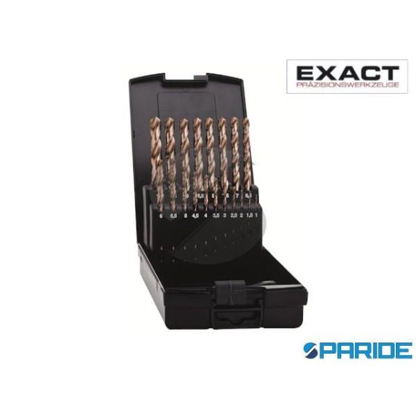 SET PUNTE HSS-CO5 1-10X0,5 MM DIN 338 TIPO N 74161...