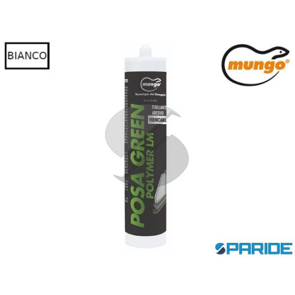 SIGILLANTE ADESIVO POSA GREEN POLYMER LM UV BIANCO...