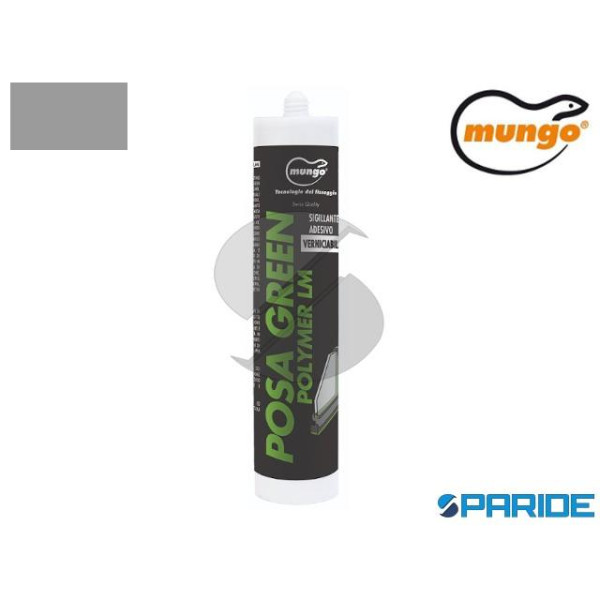 SIGILLANTE ADESIVO POSA GREEN POLYMER LM UV GRIGIO...