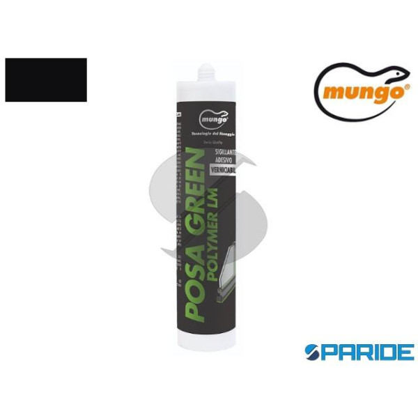 SIGILLANTE ADESIVO POSA GREEN POLYMER LM UV NERO R...