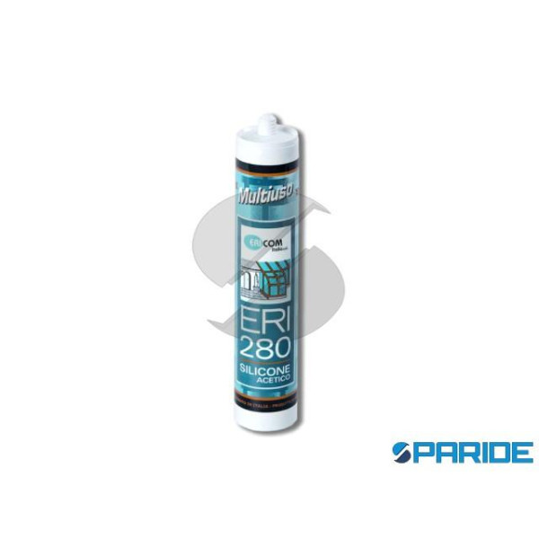 SILICONE ACETICO ERI 280 TRASPARENTE 310 ML