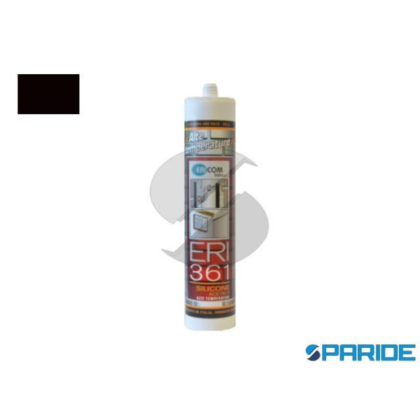SILICONE ERI 361 NERO ALTE TEMPERATURE 310 ML