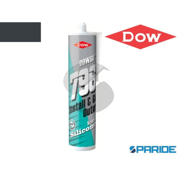 SILICONE NEUTRO FRENCH GREY RAL 7016 796 DOWSIL 31...