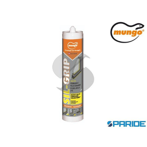 SILICONE NEUTRO SIL-GRIP TRASPARENTE MUNGO 310 ML