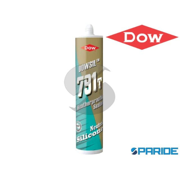 SILICONE NEUTRO TRASPARENTE 791T DOWSIL 310 ML