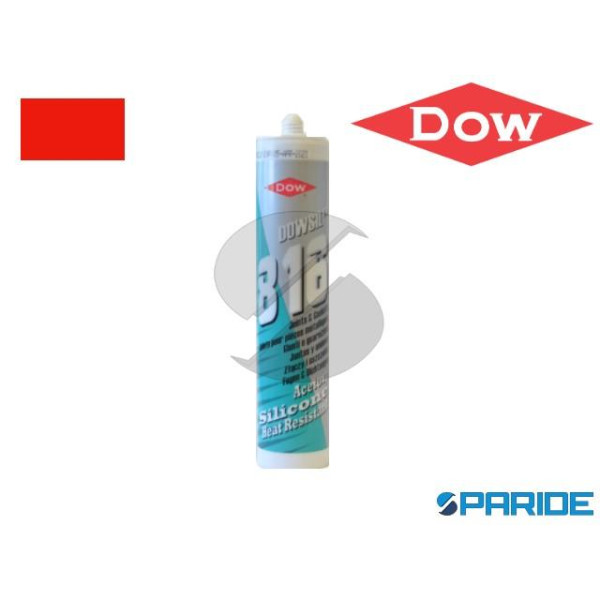 SILICONE ROSSO 816 DC ALTA TEMPERATURA 310 ML