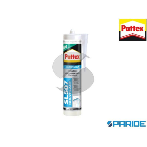 SILICONE TRASPARENTE SL 507 CRISTALLINO 300 ML PATTEX