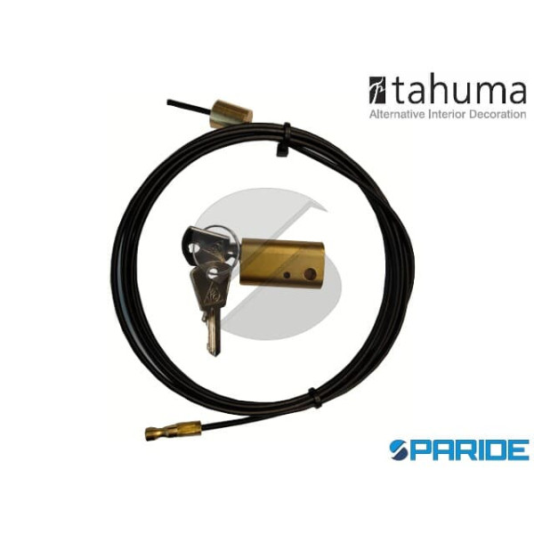 SISTEMA ANTI-TACCHEGGIO CAVO PLASTIFICATO + MORSET...