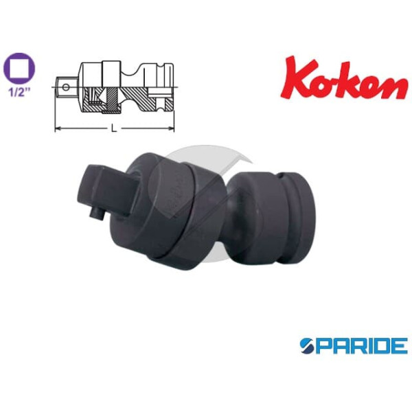 SNODO UNIVERSALE ATTACCO 1\2 L 74 MM 14770-P KOKEN...