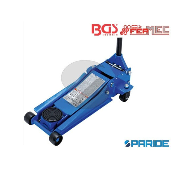 SOLLEVATORE IDRAULICO A CARRELLO 2,5 T RIBASSATO B...