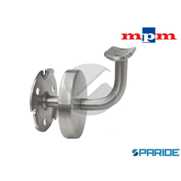 SOSTEGNO L FISSO PER TUBO CORRIMANO D 42,4 MM IN A...