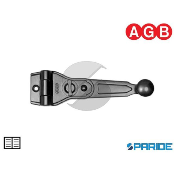 SPAGNOLETTA GRANDE 151,3X44 MM SP 0 MM NERA H00901...