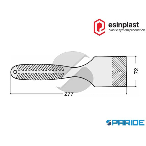 SPATOLA GRANDE PER SOLLEVAMENTO VETRI ESINPLAST