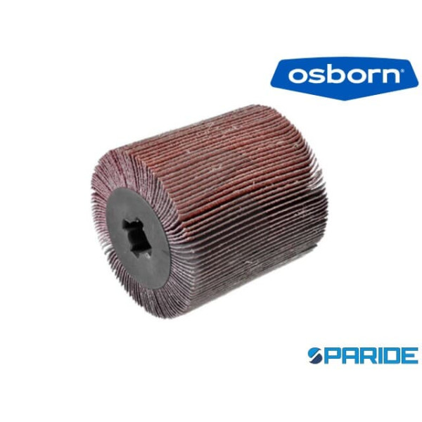 SPAZZOLA A RULLO 100X100 MM GR40 LAMELLARE ABRASIV...