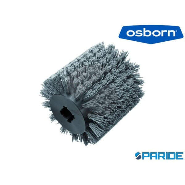 SPAZZOLA A RULLO 100X96 MM GR 60 CON FILO IN CARBU...