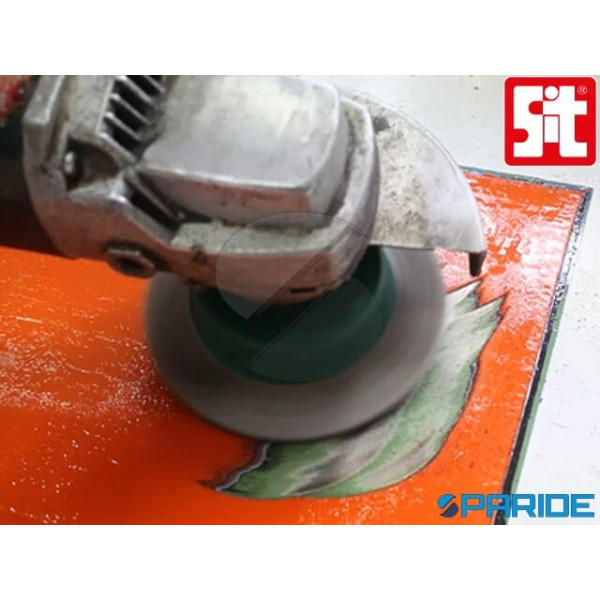 SPAZZOLA A TAZZA D 100 T100 0928 SIT IN FILO ONDULATO INOX 0.30 MM