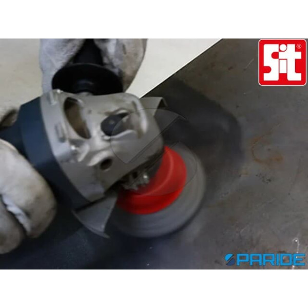 SPAZZOLA A TAZZA D 80 T80 0127 SIT IN FILO ONDULATO ACCIAIO 0.35 MM