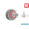 SPAZZOLA CIRCOLARE CON GAMBO D 40 GG43 0851 SIT IN FILO ONDULATO ACCIAIO 0.30 MM