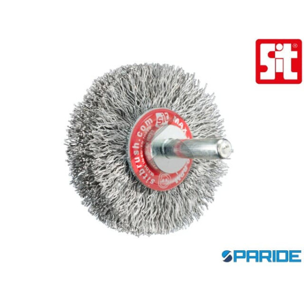 SPAZZOLA CIRCOLARE CON GAMBO D 60 MM GG63 0863 SIT...