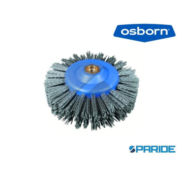 SPAZZOLA CIRCOLARE D 140 MM GR 46 CON FILO INCARBU...
