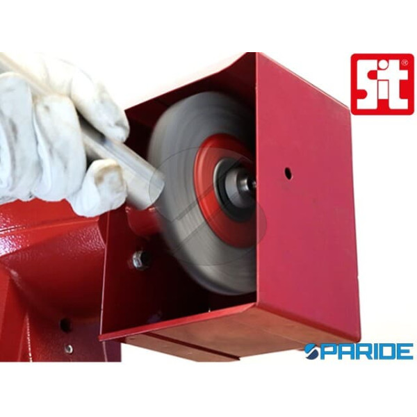 SPAZZOLA CIRCOLARE D 180 MM 4183 0068 SIT IN FILO ONDULATO ACCIAIO 0.35 MM