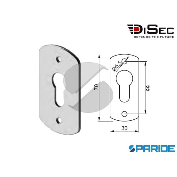 SPESSORE MOSTRINA CILINDRO EUROPEO 2,5 MM A0045 DI...