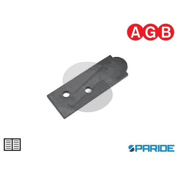 SPESSORE PER FERMO SECONDA ANTA SP 4 MM NERO H0090...
