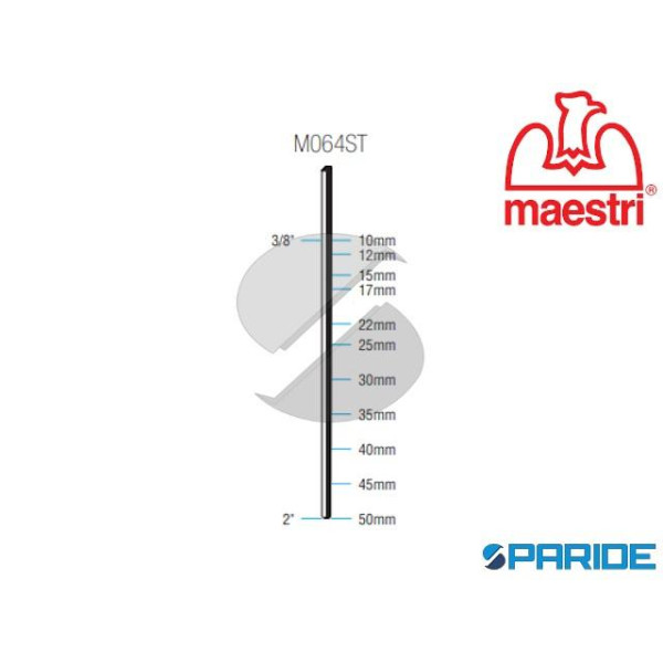 SPILLINI PER FISSATRICI L 35 MM M064ST ELPA PZ 100...