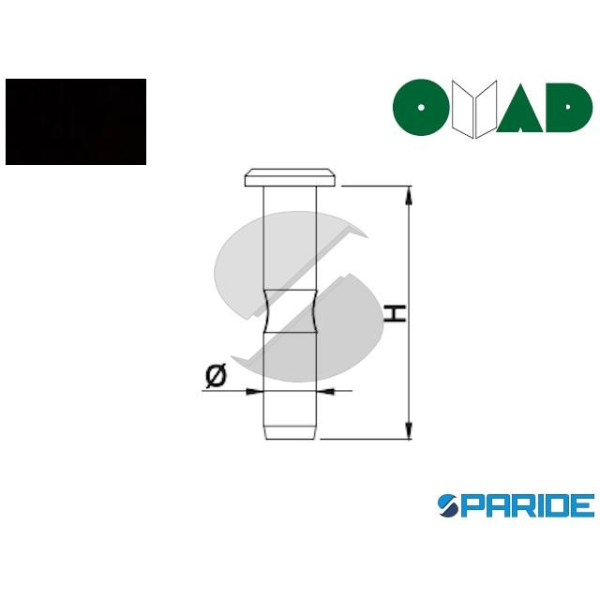 SPINA TESTA PIANA GOLA  D 7,5 MM 13140001RY OMAD N...