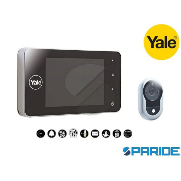 SPIONCINO DIGITALE DDV 4500 YALE PER PORTE BLINDATE MEMORY