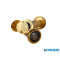SPIONCINO PER PORTE D 16 MM 50-80 MM OTTONE LUCIDO