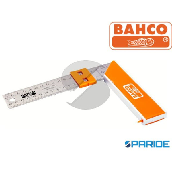 SQUADRA CARPENTIERE L 400 MM 9048-400 BAHCO CON MA...