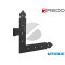 SQUADRO SINISTRO 200X230 D 10 I 45 315 REDD CUORE RIGATA OCCHIOLO CENTRALE H30 NERA