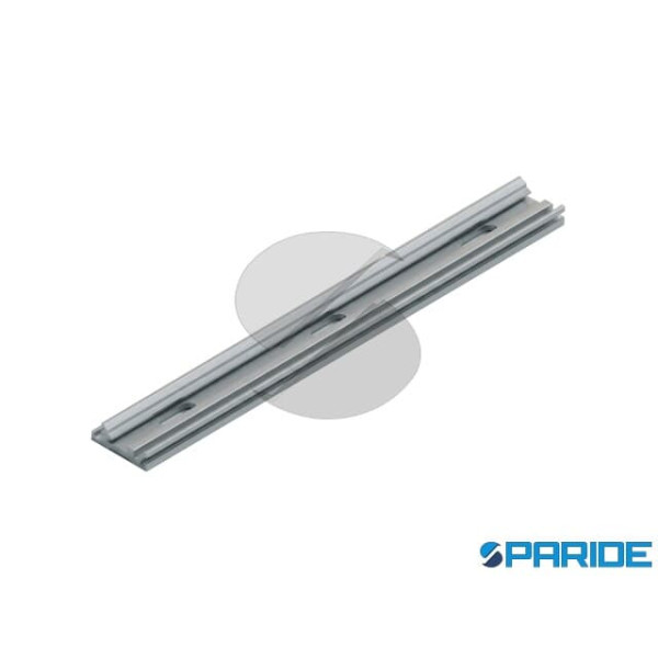 STAFFA BASETTA ALLUMINIO L 250 MM PER PROFILO CORR...