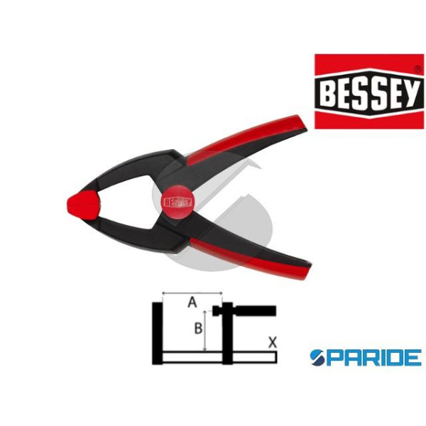 STRETTOIO A MOLLA CLIPPIX XC2 BESSEY