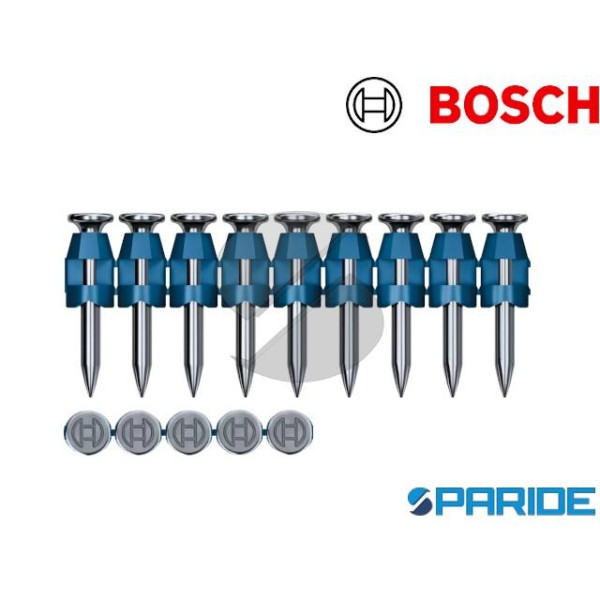 STRISCIA CHIODI TESTA ROTONDA NB-28 BOSCH 100 PZ X...