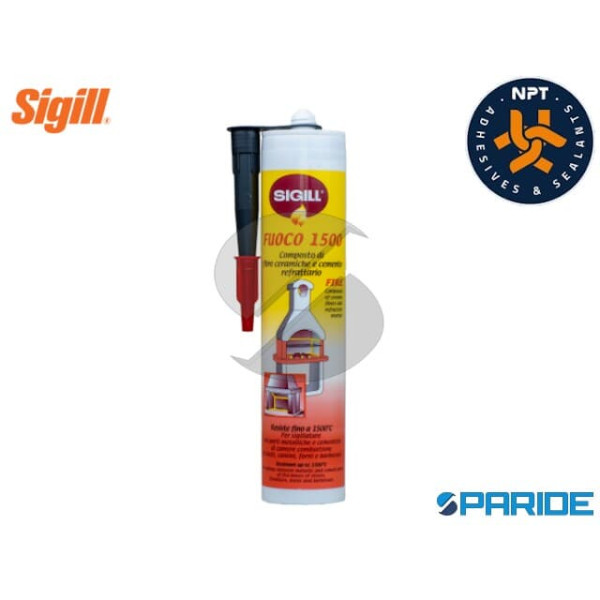 STUCCO REFRATTARIO LINEA FUOCO 1500 150 GR GRIGIO ...