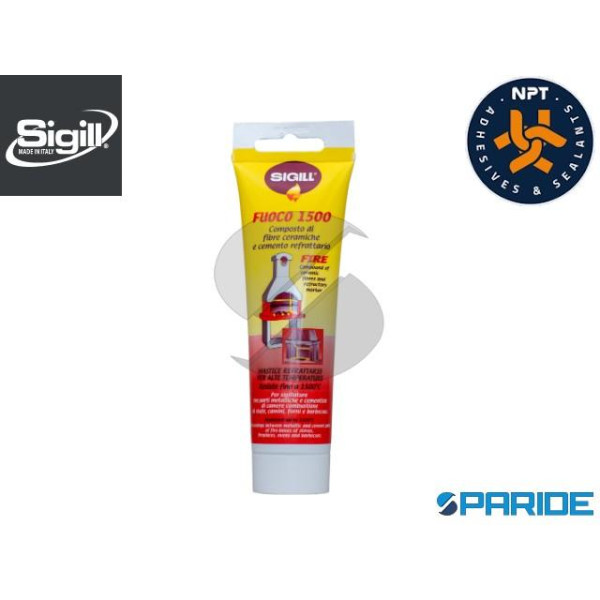 STUCCO REFRATTARIO LINEA FUOCO 1500 150 GR GRIGIO ...