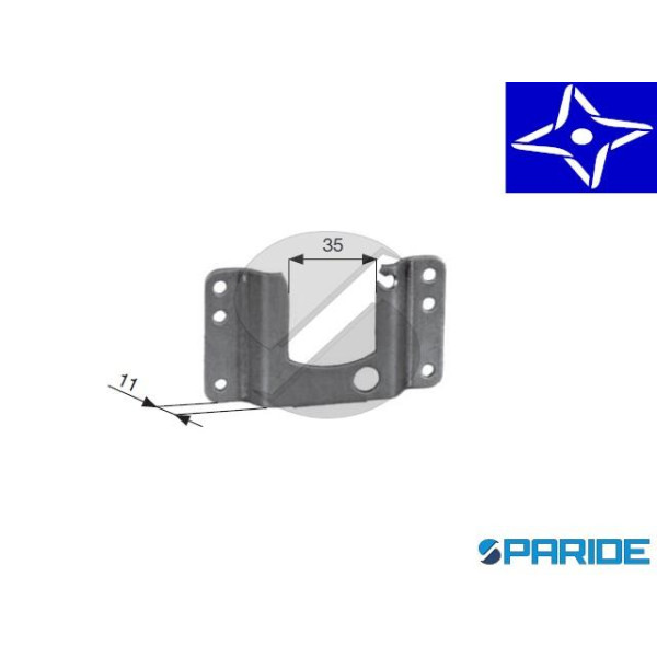 SUPPORTO CASSONETTO PER INNESTO QUADRO 35 CUSCINET...