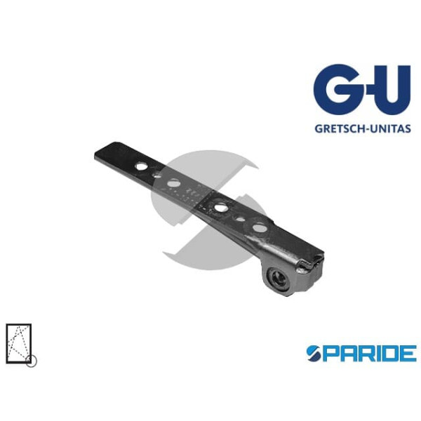 SUPPORTO CERNIERA 130 KG UNI-JET M6\4 B 18-2 0 GU PER LEGNO