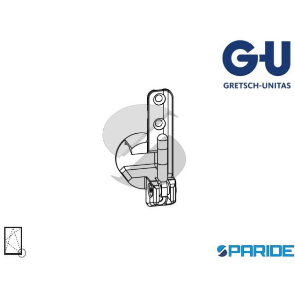 SUPPORTO CERNIERA 18X8 6-28022-18-R-1 DX GU