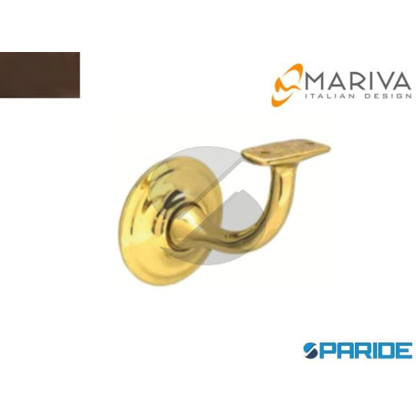 SUPPORTO CORRIMANO 111 CON PIANO OTTONE BRONZATO M...