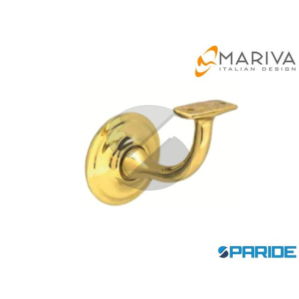 SUPPORTO CORRIMANO 111 PIANO OTTONE LUCIDO MARIVA