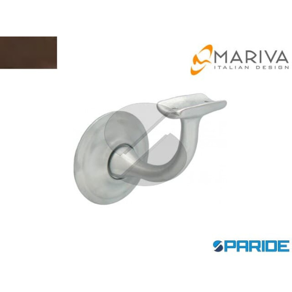 SUPPORTO CORRIMANO 112 CONCAVO OTTONE BRONZATO MAR...