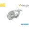 SUPPORTO CORRIMANO 112 CONCAVO OTTONE LUCIDO MARIVA