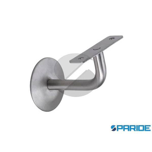 SUPPORTO CORRIMANO PIANO IN ACCIAIO INOX SATINATO
