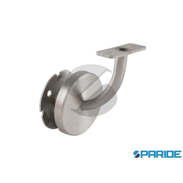 SUPPORTO CORRIMANO PIANO PER LED IN ACCIAIO INOX S...