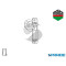 SUPPORTO FORBICE 4/18-9 SINISTRO 55236 MAICO AD INCASSO