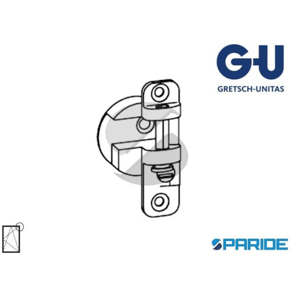 SUPPORTO SOSTEGNO 18X8 SX 6-28020-18-L-1 GU