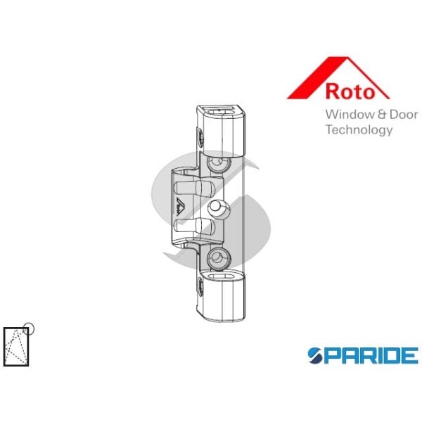 SUPPORTO SOSTEGNO PERNI 2X7 MM 787200 PER BRACCI A...